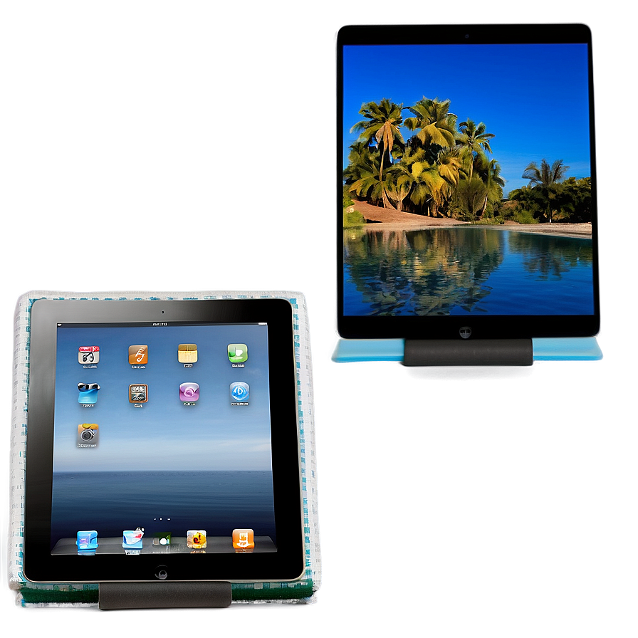 Ipad Template With Stand Png Emt