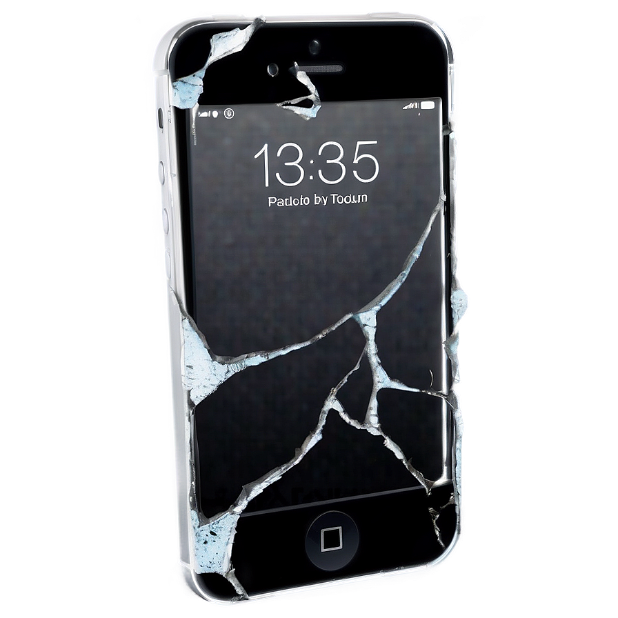 Iphone Broken Screen Effect Png Kns89