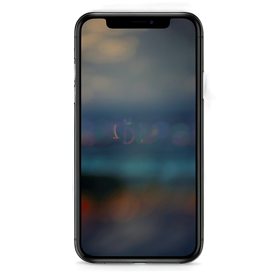 Iphone X Mockup Front View Png 90