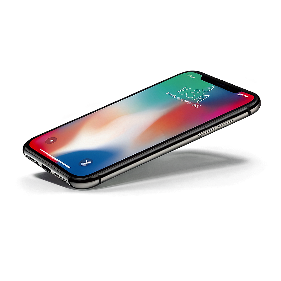 Iphone X Mockup Side View Png 32