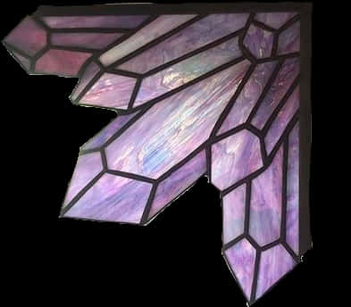 Iridescent Crystal Cluster Illustration