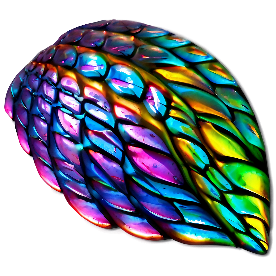 Iridescent Dragon Scales Png Dcm62