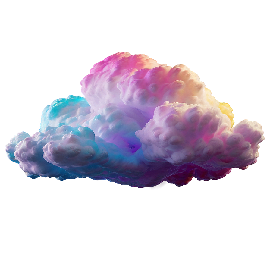 Iridescent Dream Cloud Png 06282024