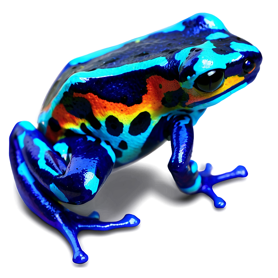 Iridescent Poison Dart Frog Png 06132024