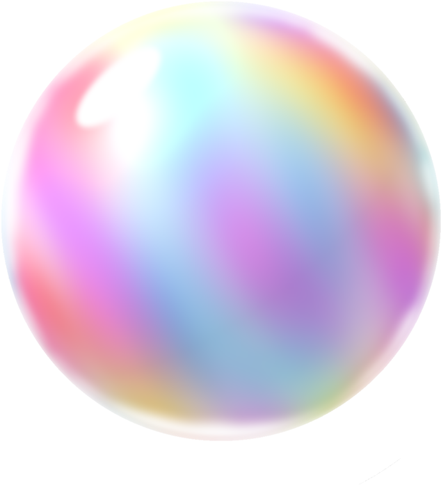 Iridescent Soap Bubble