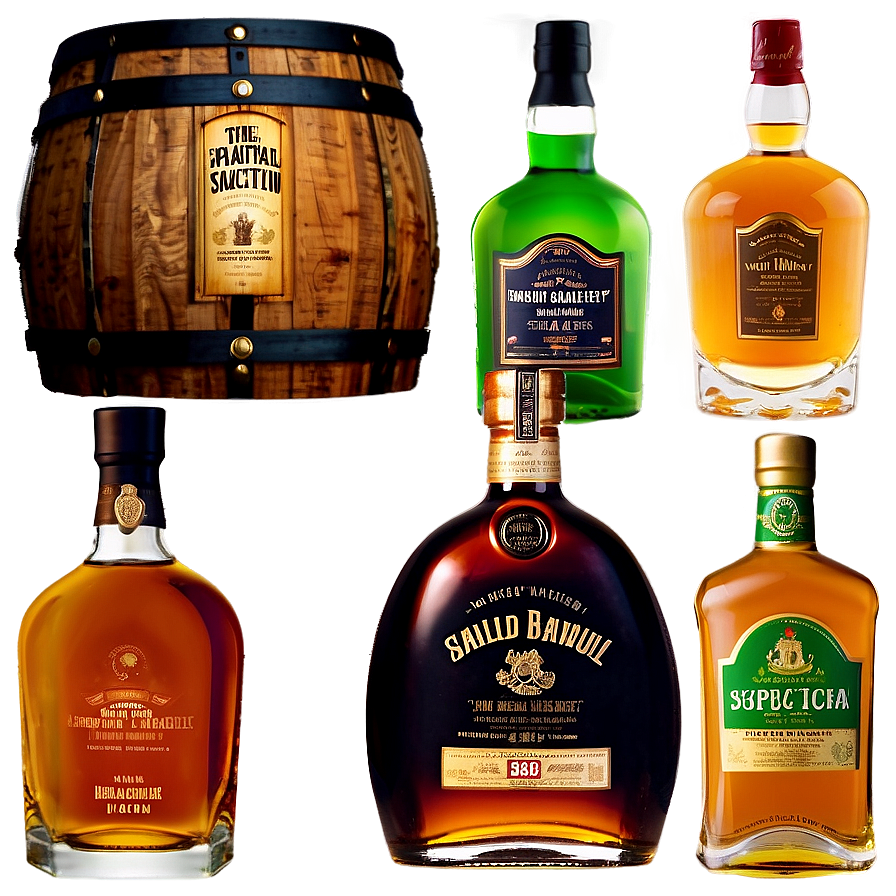 Irish Whiskey Collection Png Sjx