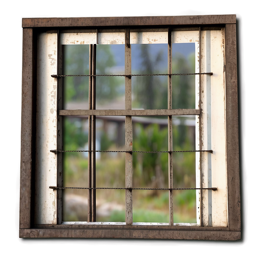 Iron Grid Window Png Vkc24