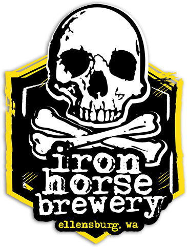 Iron Horse Brewery Skull Logo