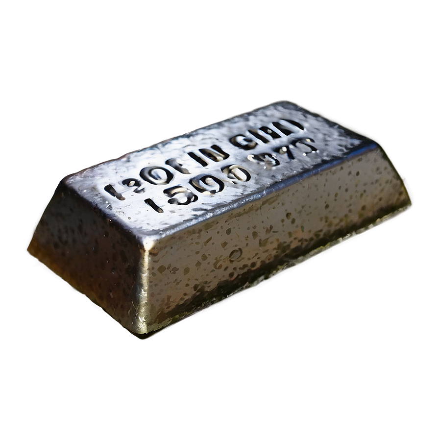 Iron Ingot Close-up Png 59