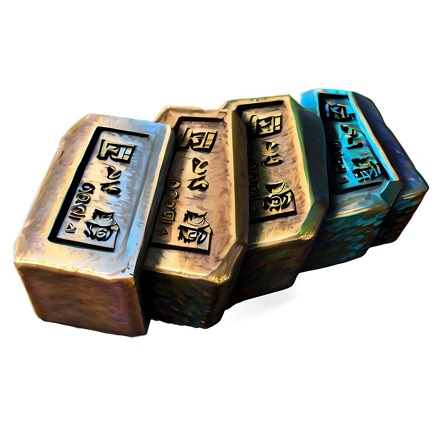 Iron Ingot Collection Png Grp