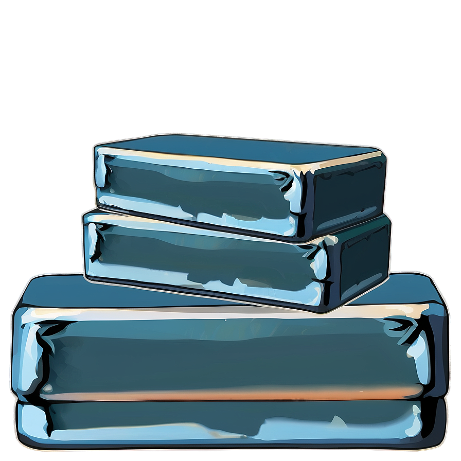 Iron Ingot Set Png 12