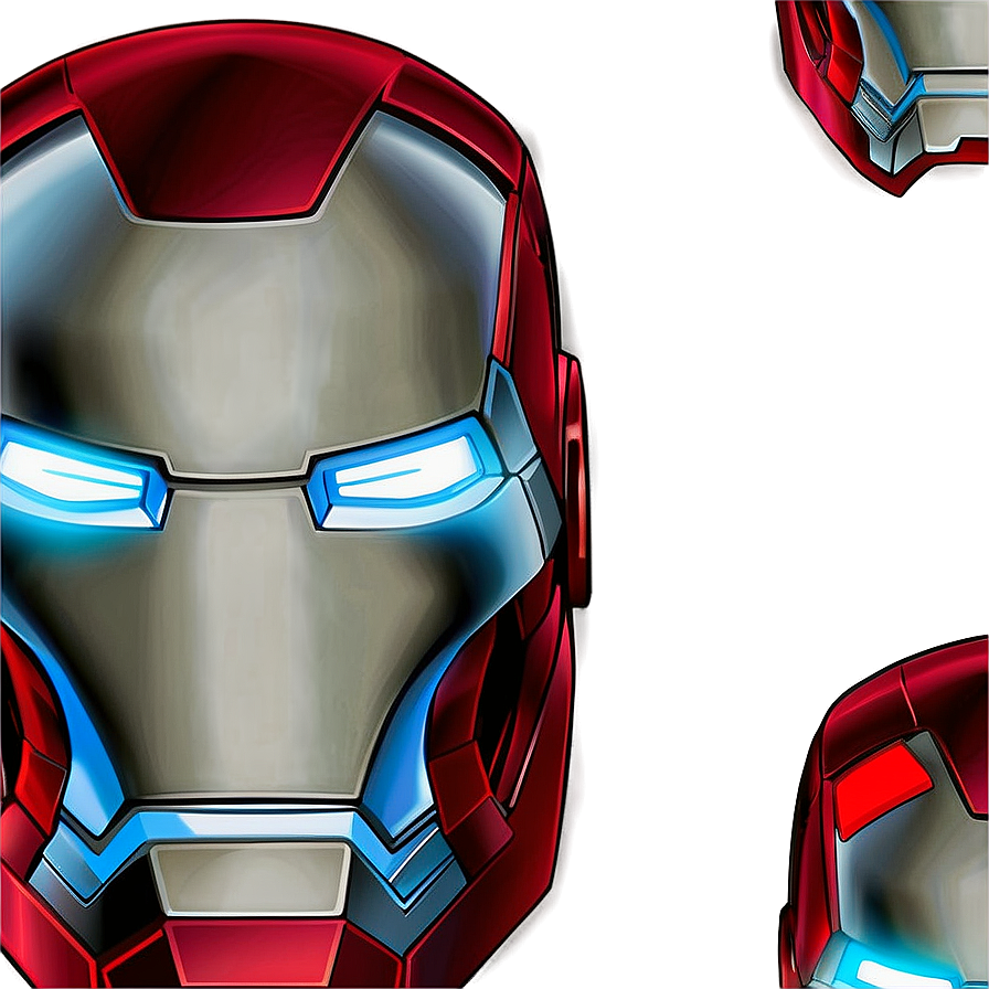 Iron Man Helmet Diy Template Png 06122024