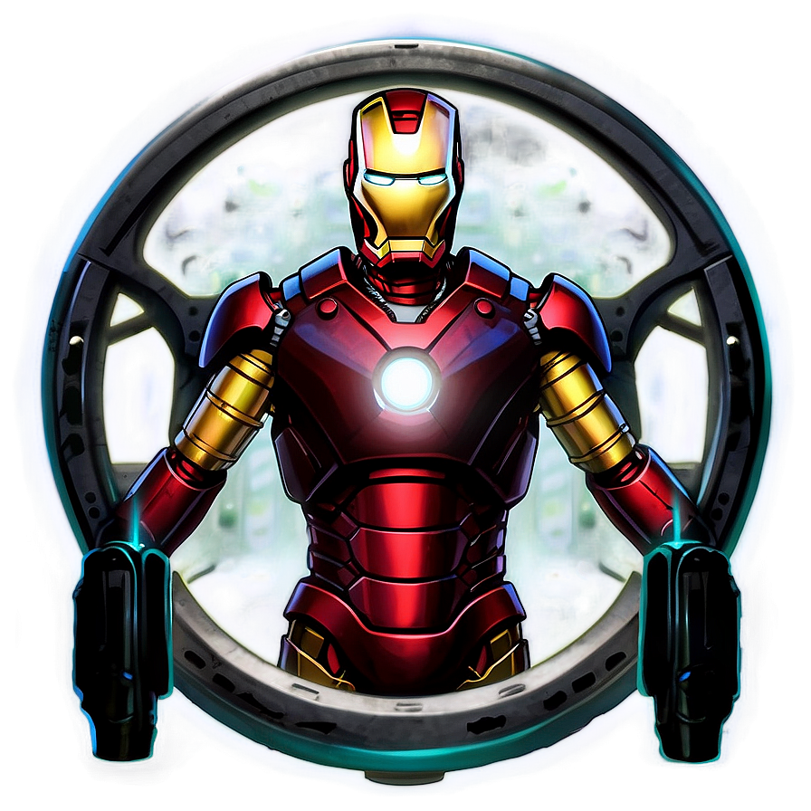 Iron Man Reactor Sci-fi Png Yij86