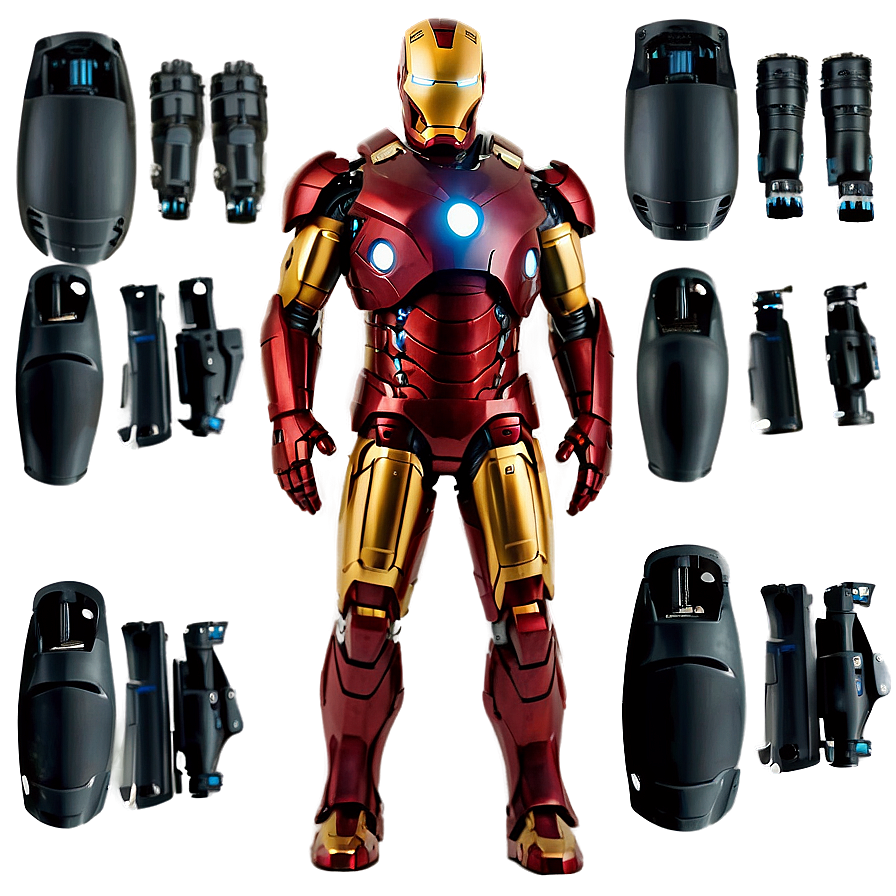 Iron Man Suit Assembly Png 42