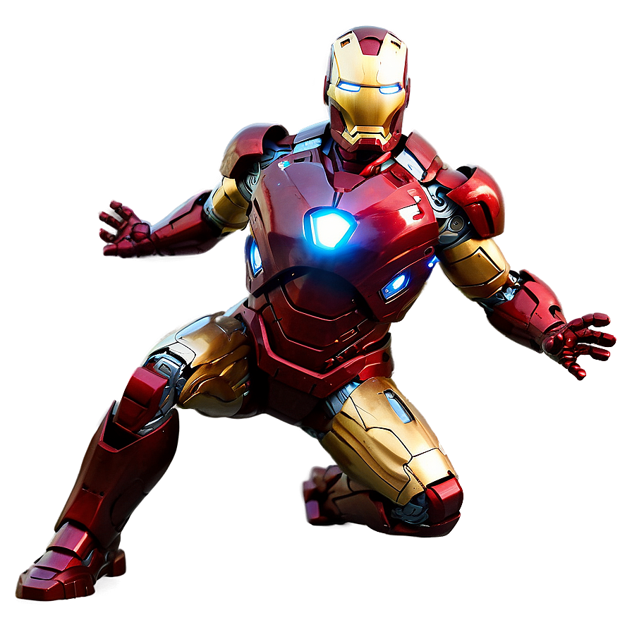 Iron Man Suit With Energy Blast Png 06292024