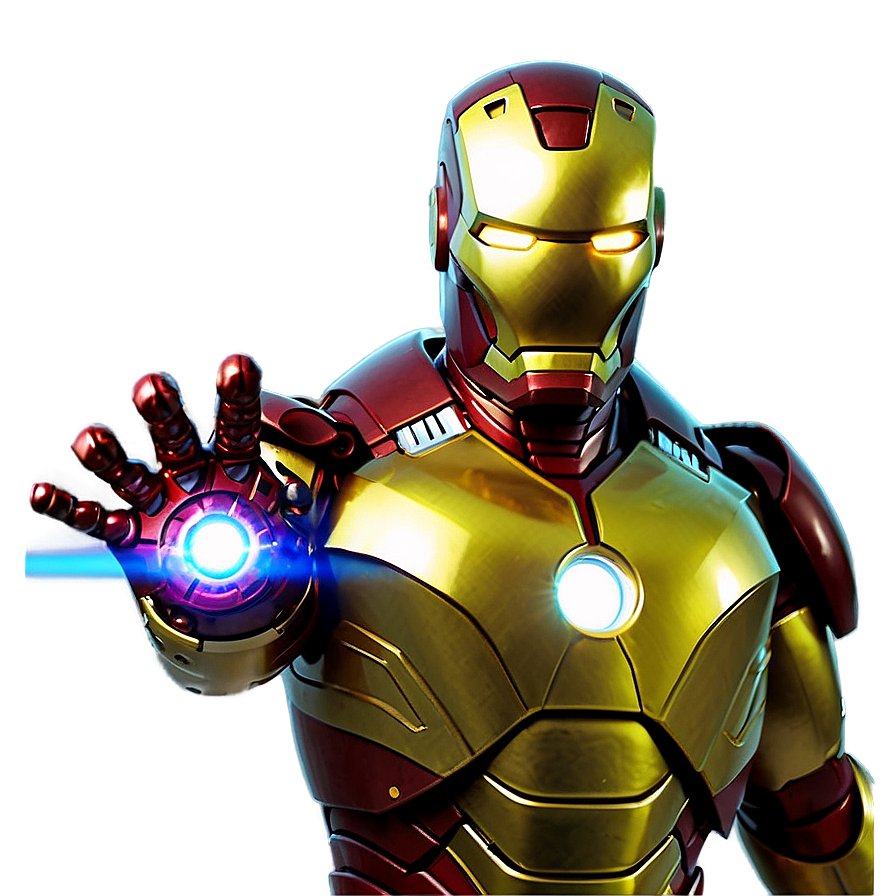 Iron Man Suit With Energy Blast Png Ngl30