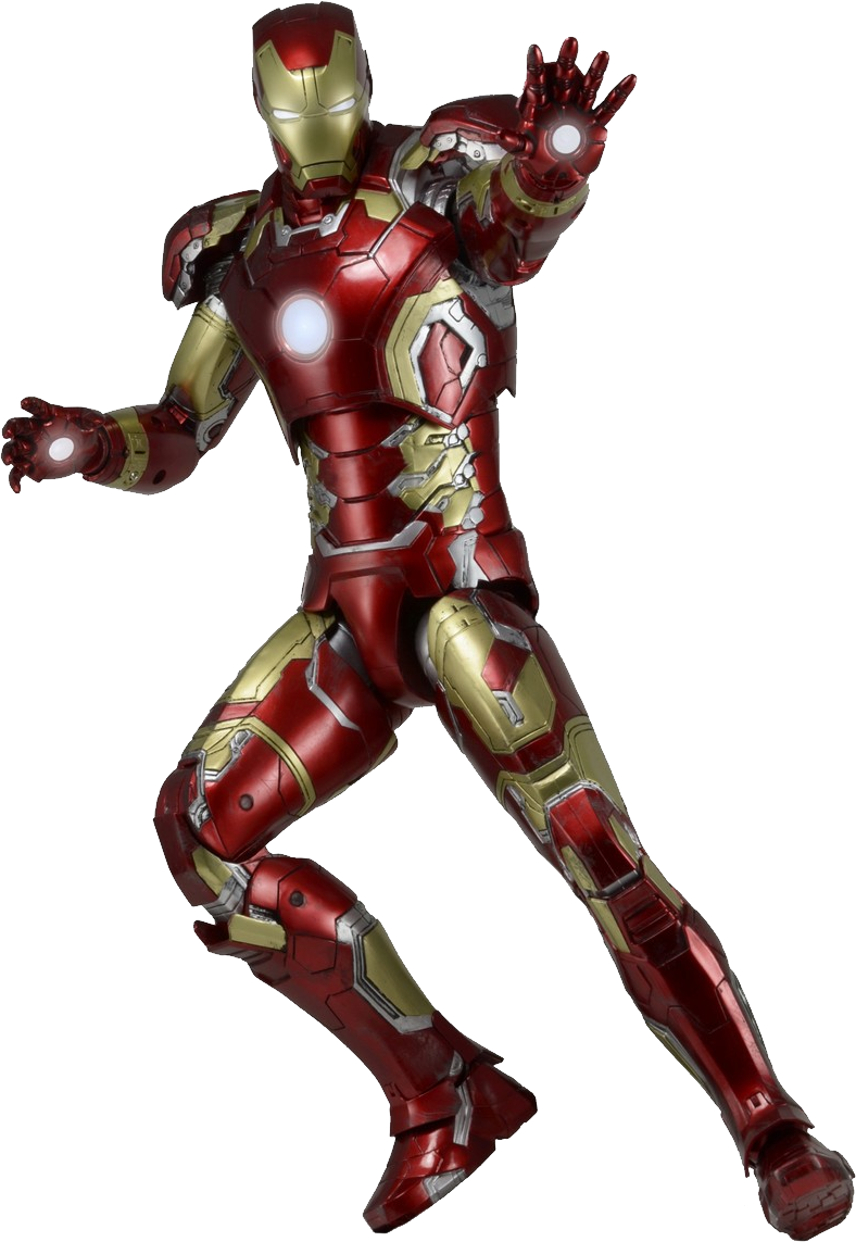 Iron Manin Action Pose