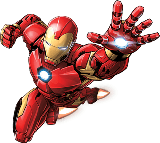 Iron Manin Action Pose