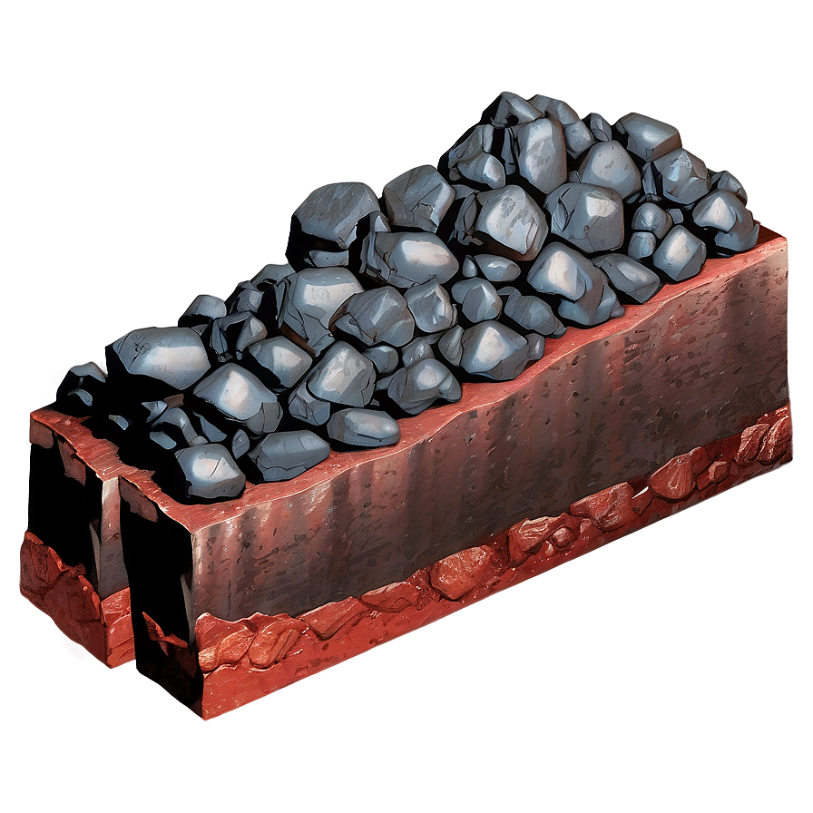 Iron Ore Deposit Illustration Png 06212024