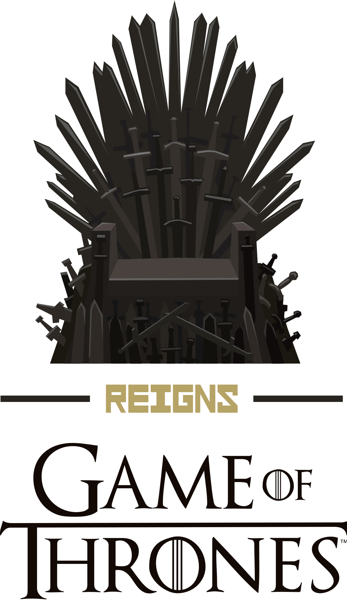 Iron Throne Gameof Thrones Logo