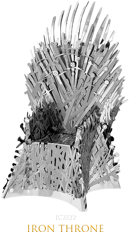 Iron Throne Metal Model