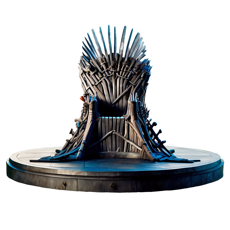 Iron Throne Under Moonlight Png 06282024