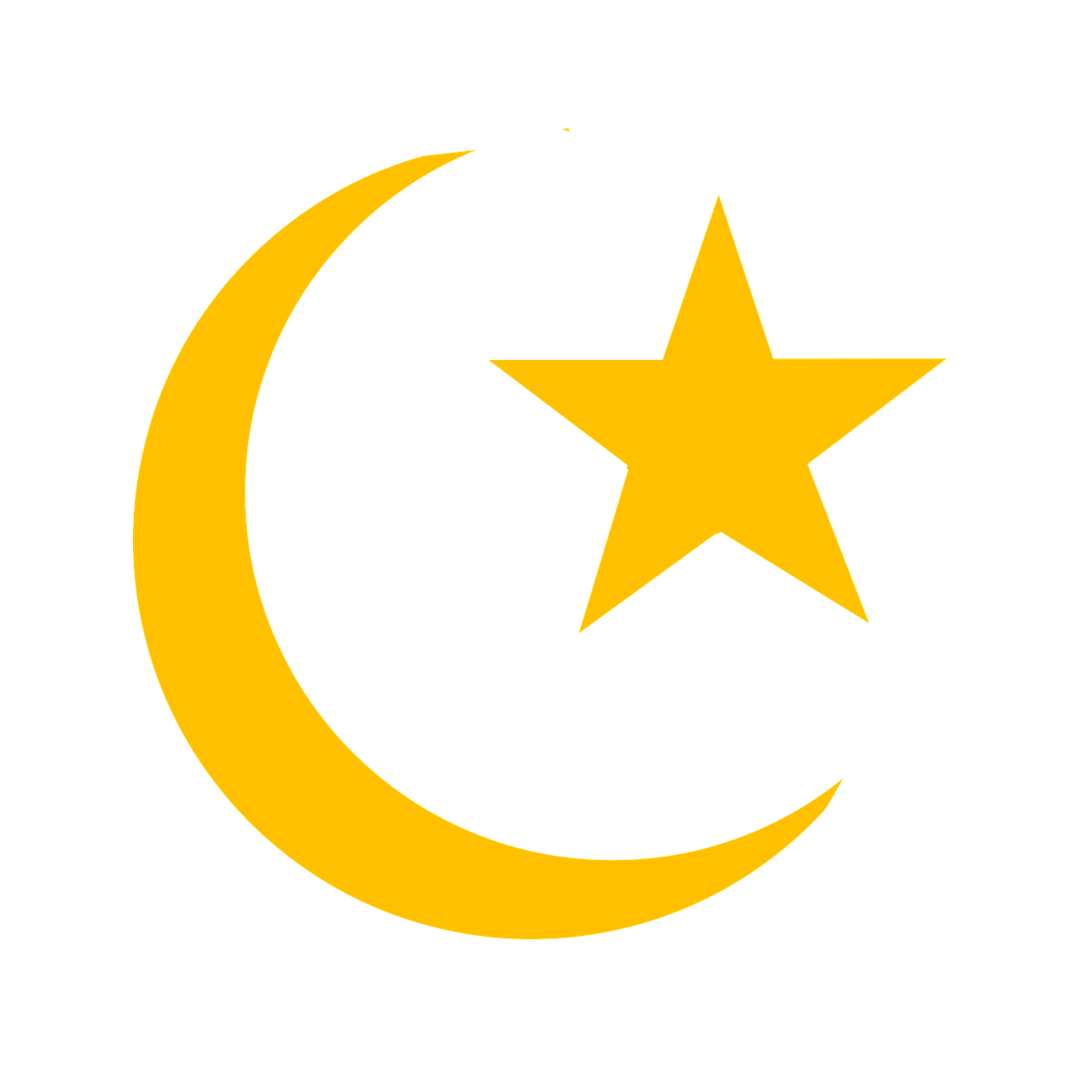 Islamic Crescentand Star Symbol