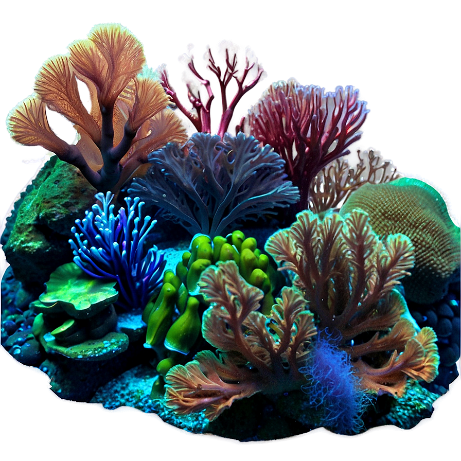 Island Coral Reef Underwater Png 5