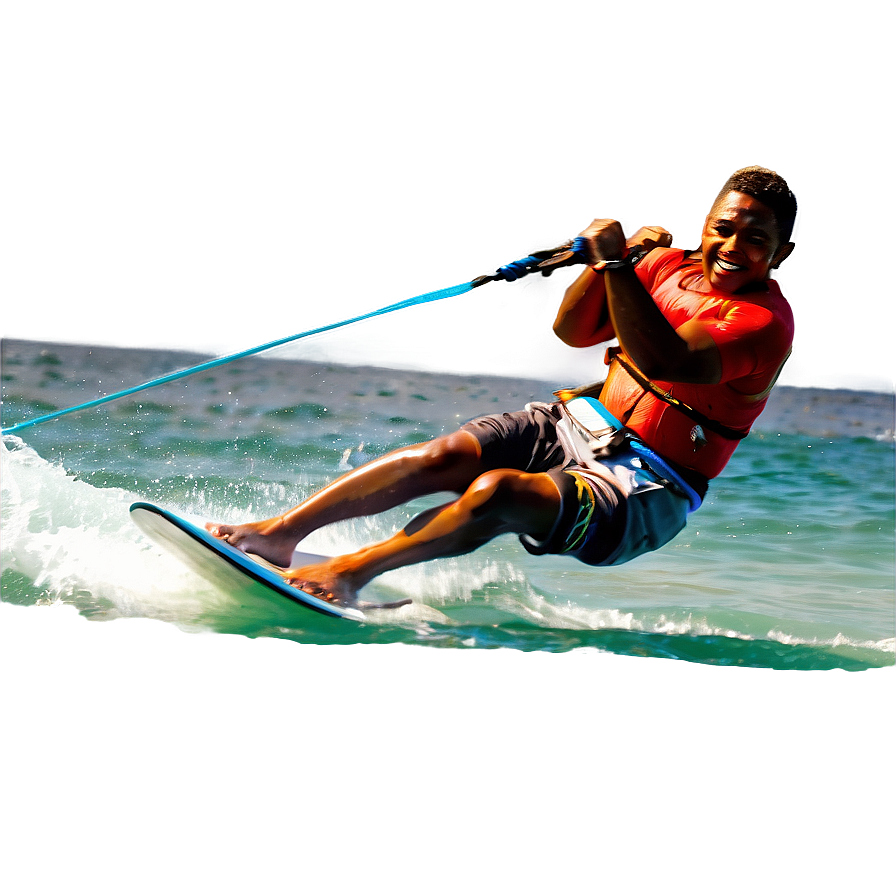 Island Kite Surfing Action Png 05232024