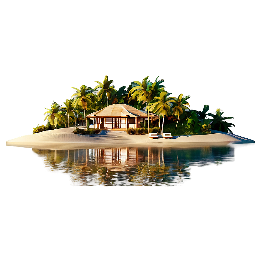 Island Mansion Paradise Png 05242024