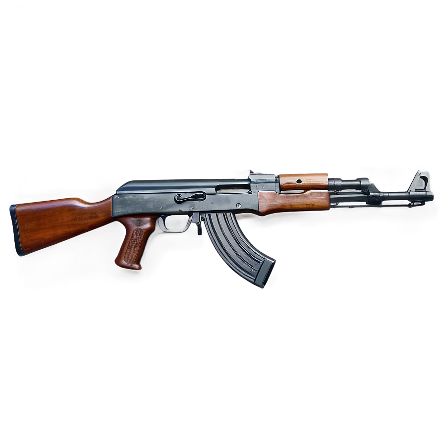 Isolated Ak 47 Gun Png 41