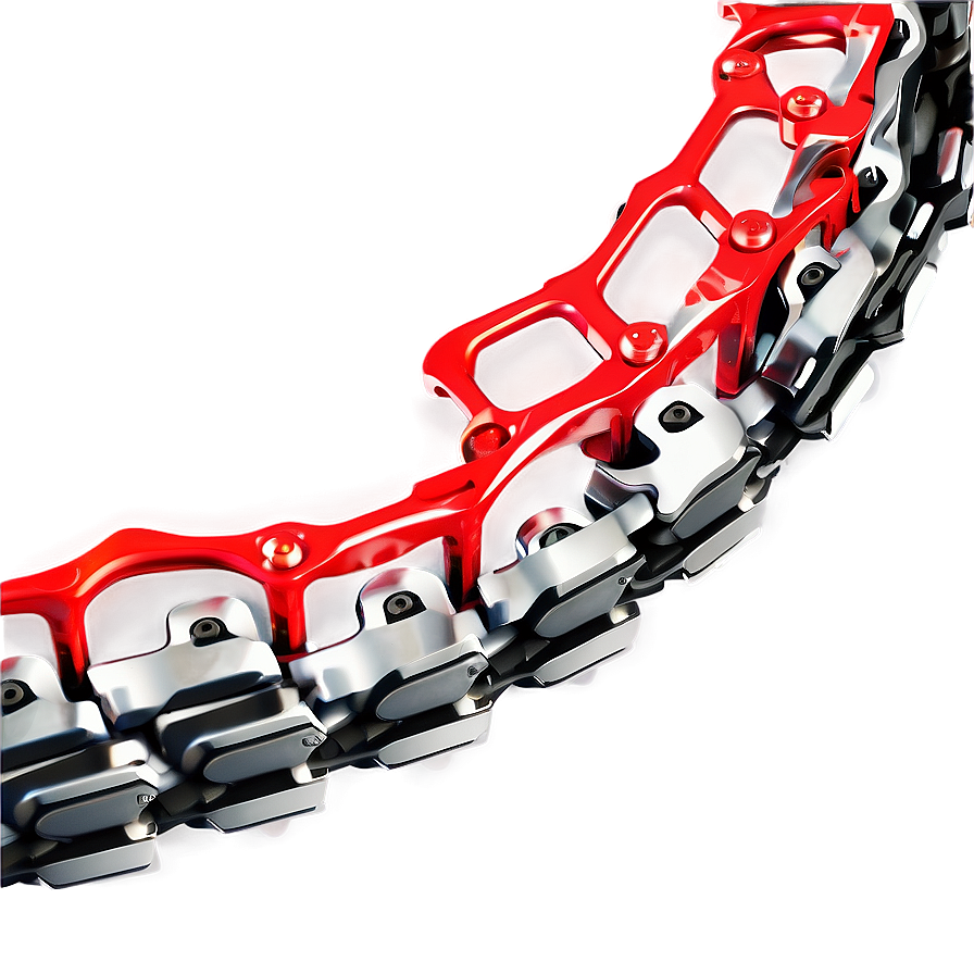 Isolated Bike Chain Segment Png 06292024