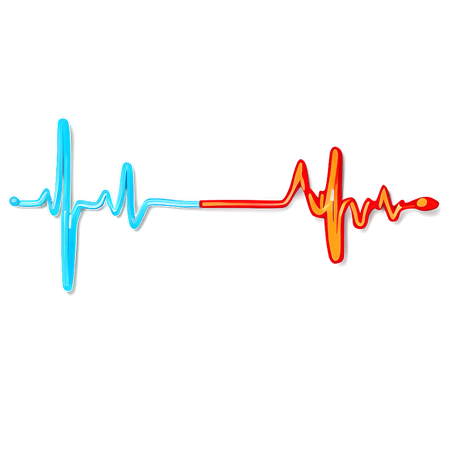 Isolated Heartbeat Line Png Spx