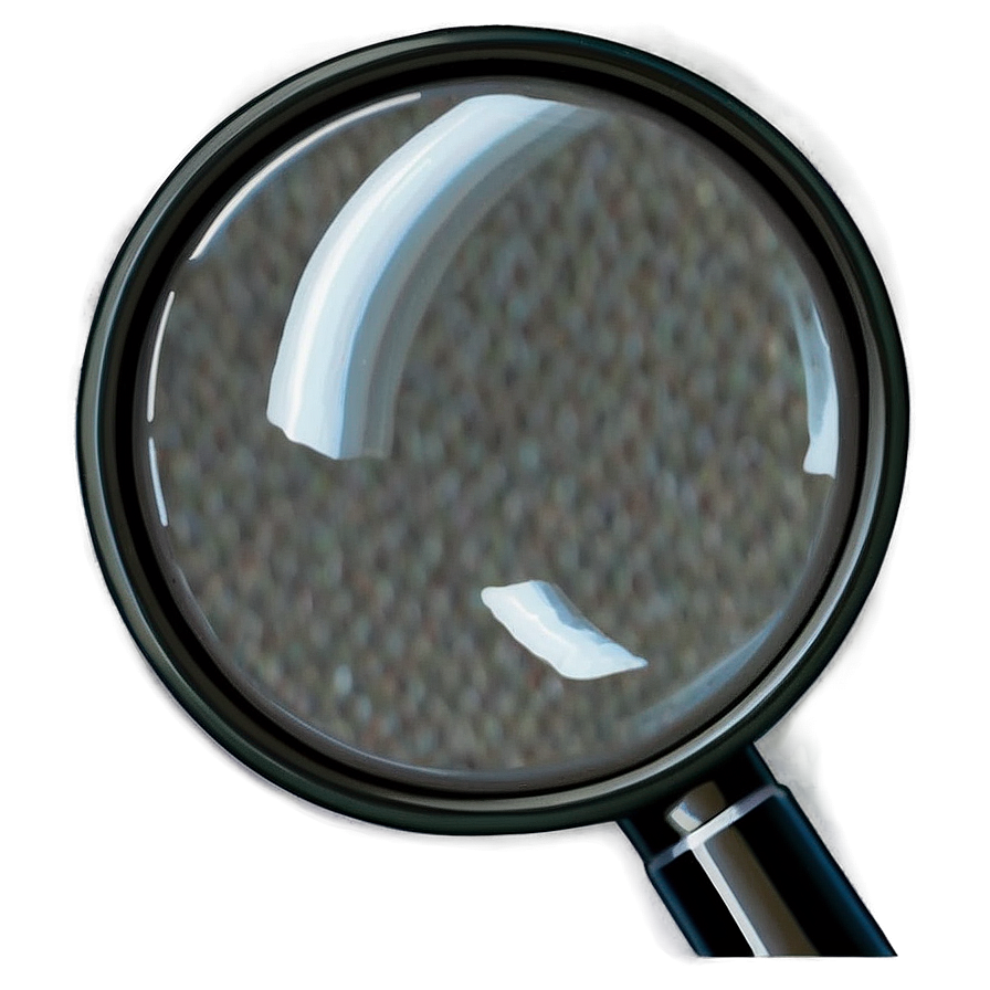 Isolated Magnifying Glass Png 10