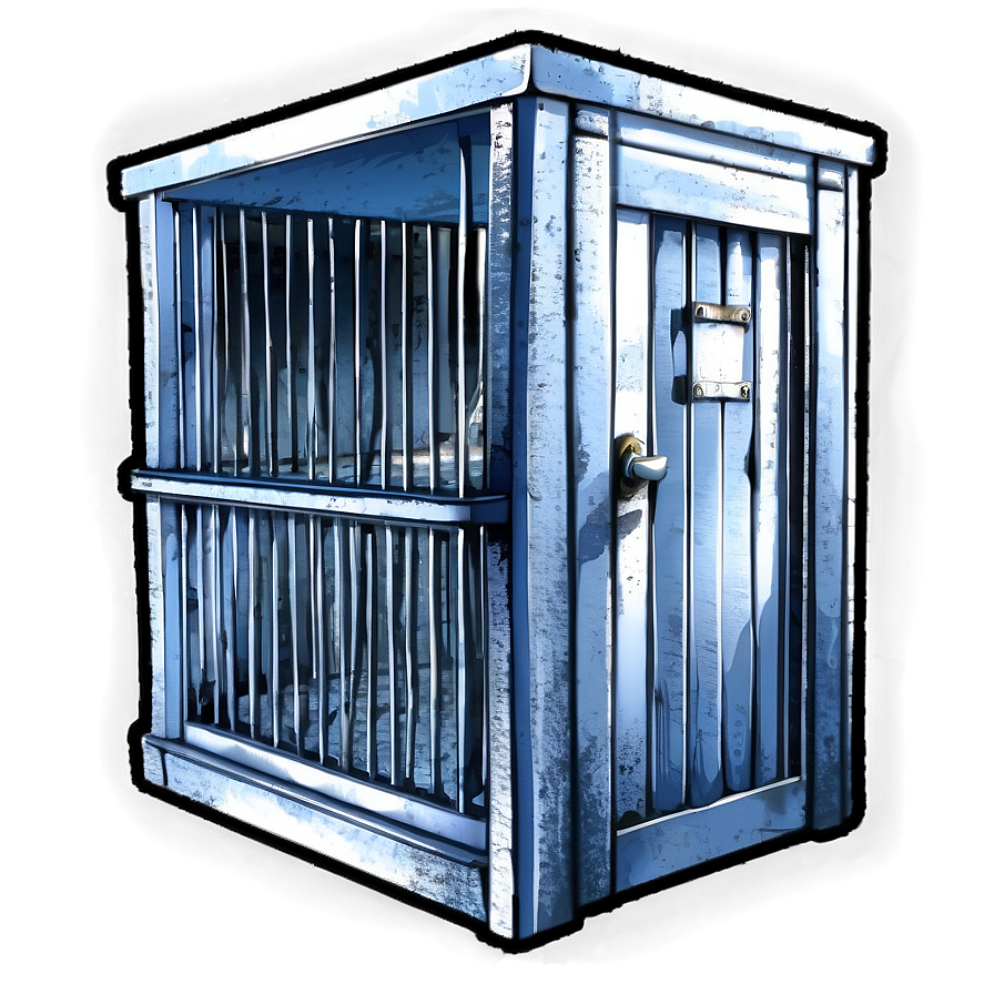 Isolated Prison Cell Png 4