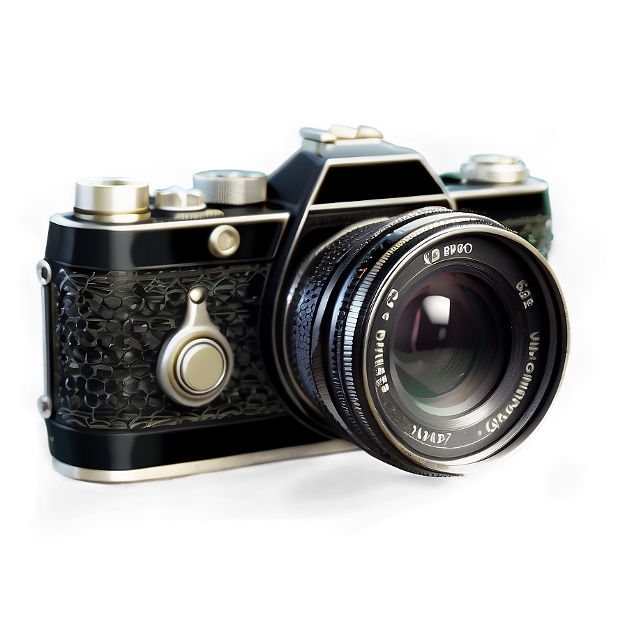 Isolated Vintage Camera Png Wlq