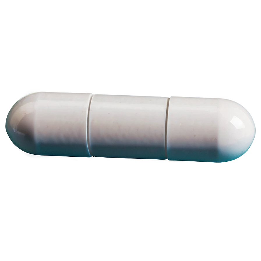 Isolated White Capsule Png 70