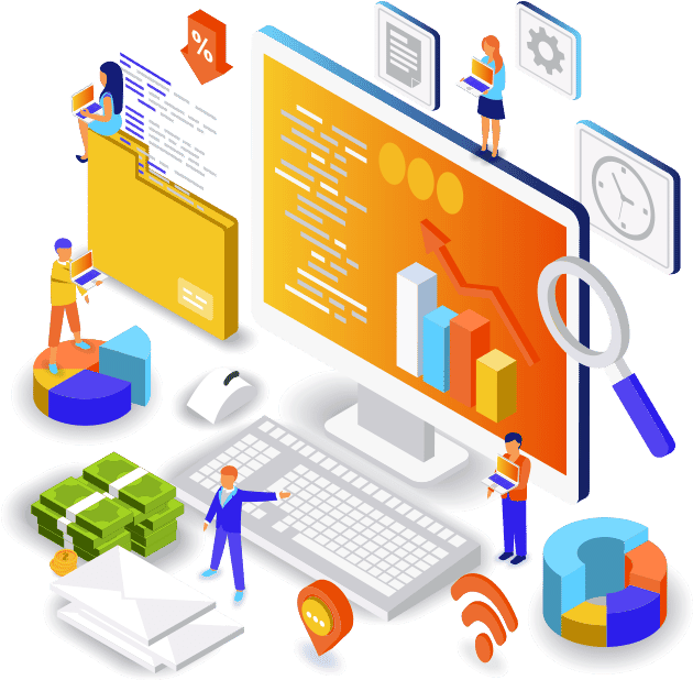 Isometric Data Analysis Concept