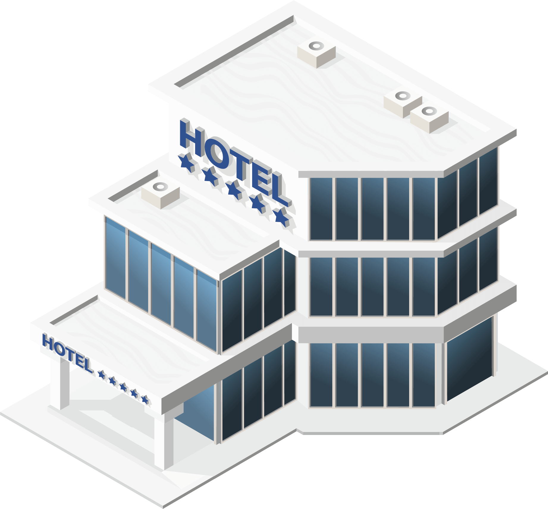 Isometric Hotel Design