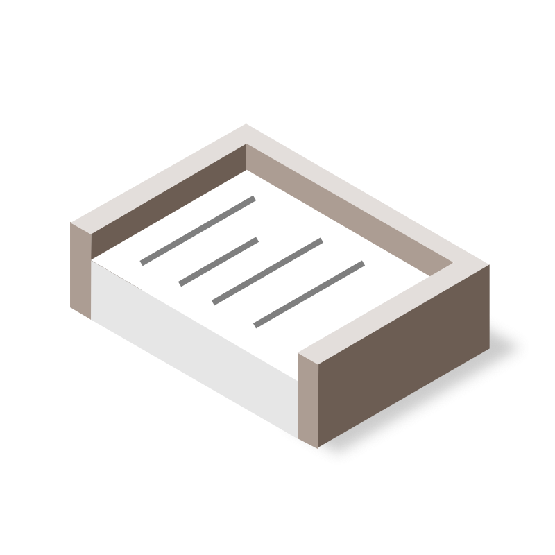 Isometric Paper Tray Icon