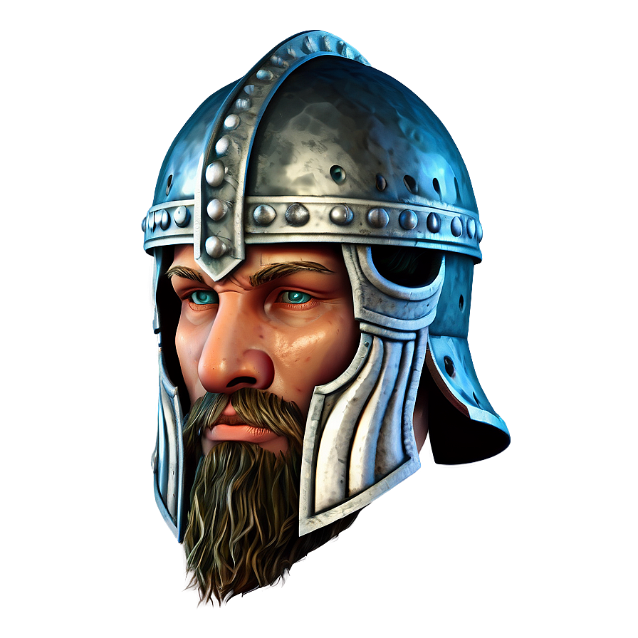 Isometric Viking Helmet Png 06132024