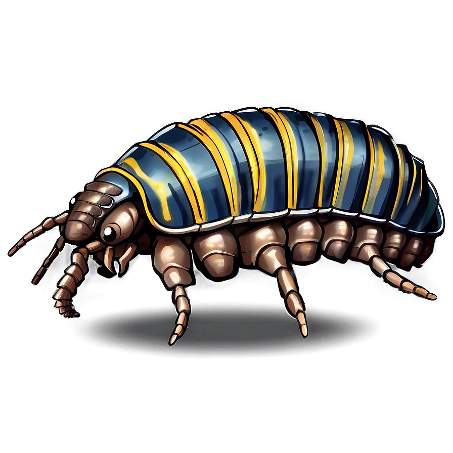 Isopod Drawing Png Gtw90