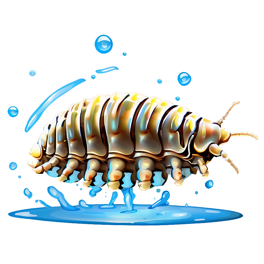 Isopod In Water Png 06292024