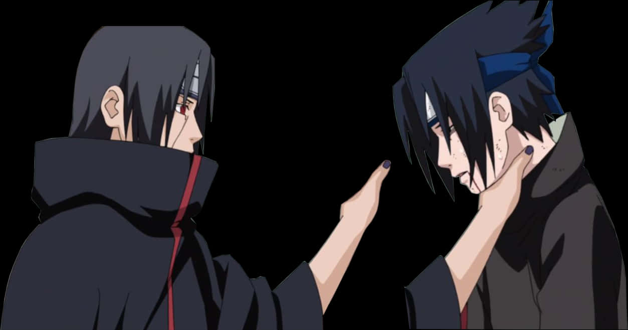 Itachi Farewell Poke