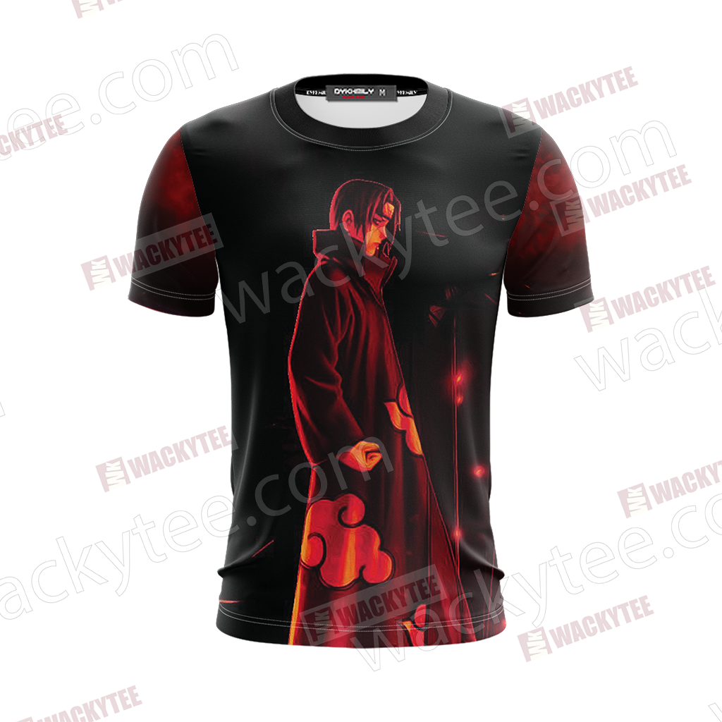 Itachi Uchiha Anime T Shirt Design