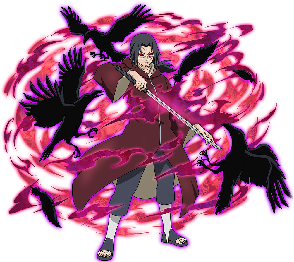 Itachi Uchiha Crowsand Genjutsu