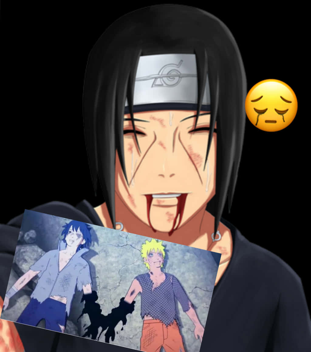 Itachi Uchiha Emotional Moment