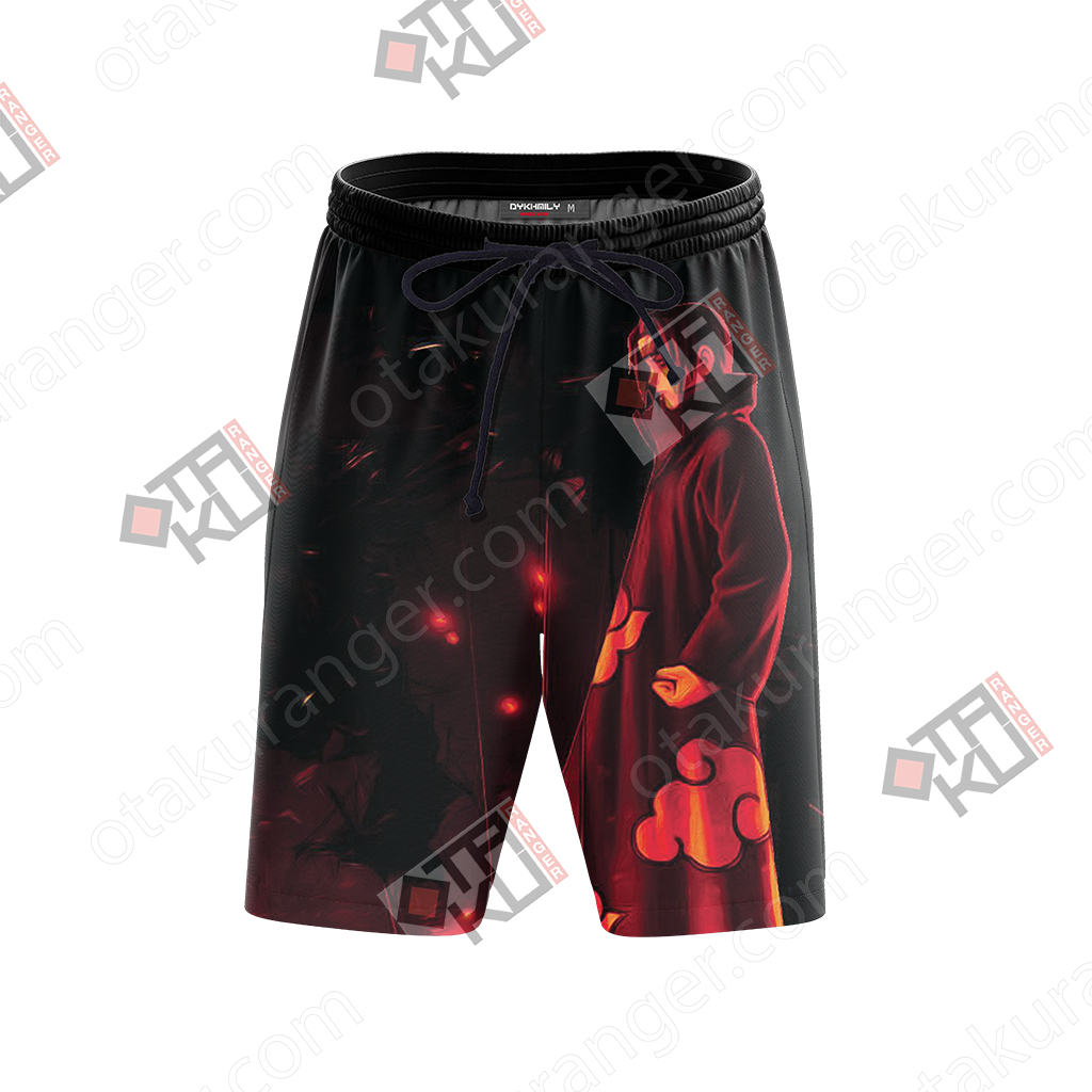 Itachi Uchiha Printed Shorts