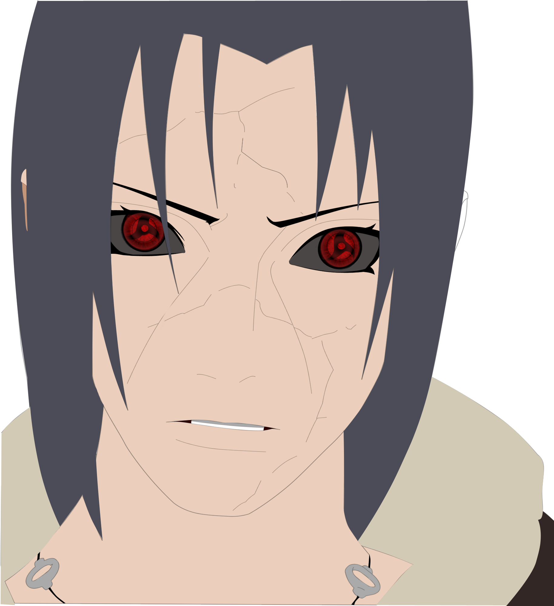 Itachi Uchiha Sharingan Glare