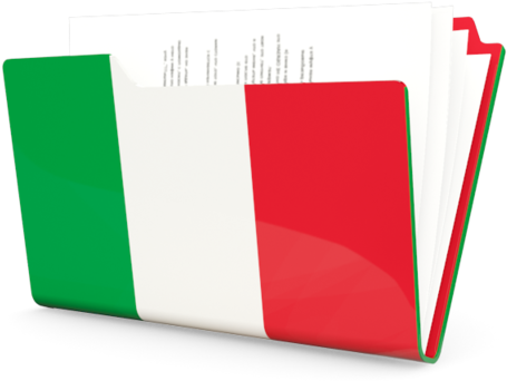 Italian_ Flag_ Folder_ Icon